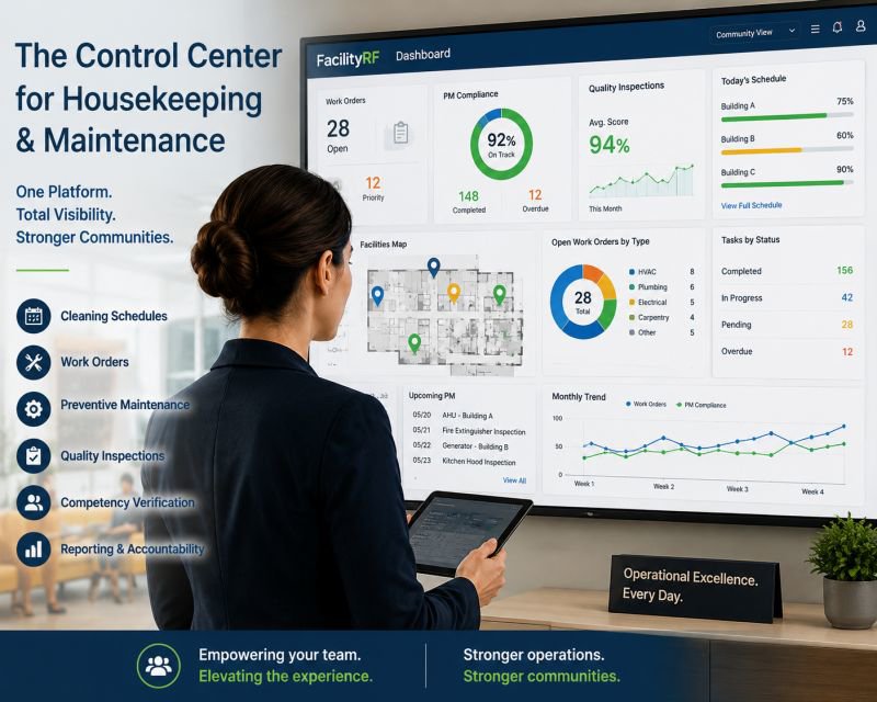 If your Housekeeping and Maintenance teams still rely on paper, spreadsheets, and someone's memory, you're managing yesterday's op...
