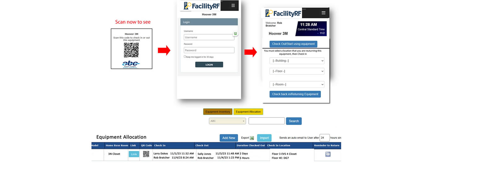 Equipment Check Out 3-4