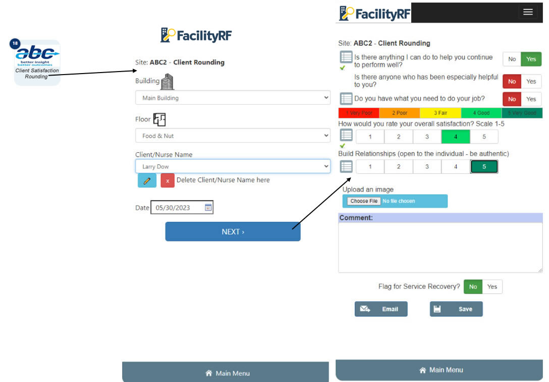 BioMed Client Satisfaction Rounding 1-2