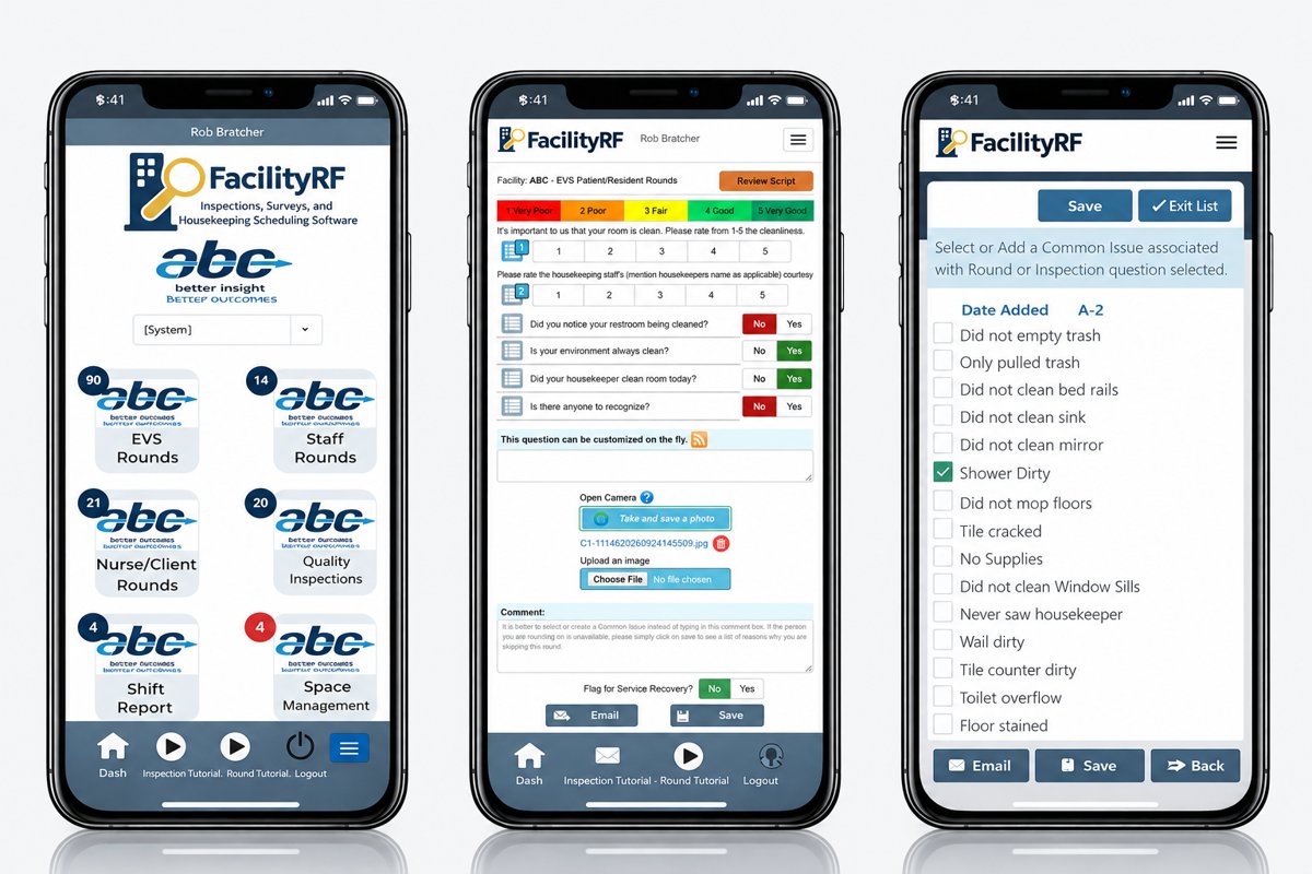 EVS Patient Rounding proven to increase patient satisfaction by 15% once hardwired