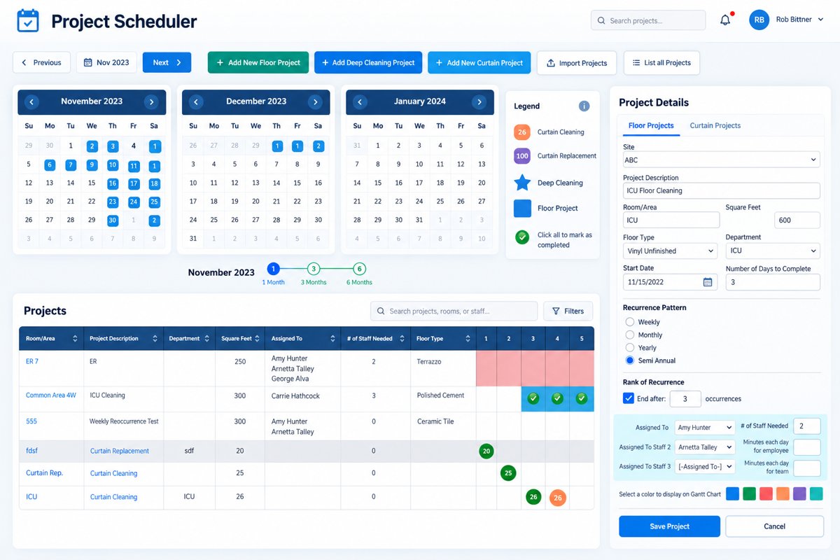 Project Scheduler
